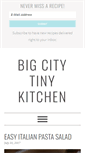 Mobile Screenshot of bigcitytinykitchen.com